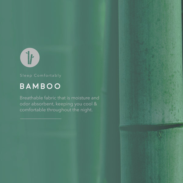 BlissfulNights Bamboo Pillow Protector Wayfair